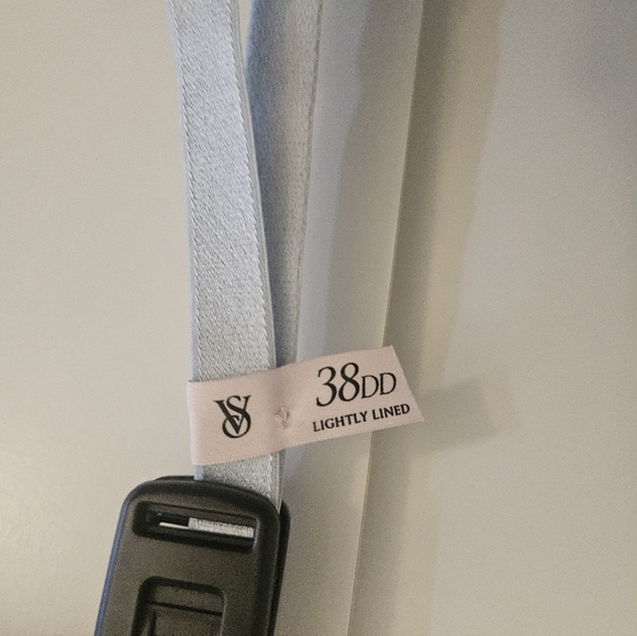 Victoria's Secret Dream Angels Blue Floral Lightly Lined Demi Bra Women 38DD - Picture 5 of 5